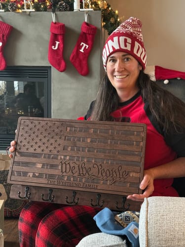 Customer photo review of PERSONALIZABLE WE THE PEOPLE