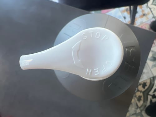 Customer photo review of Dosier Pumpe (Hesi Flaschen)