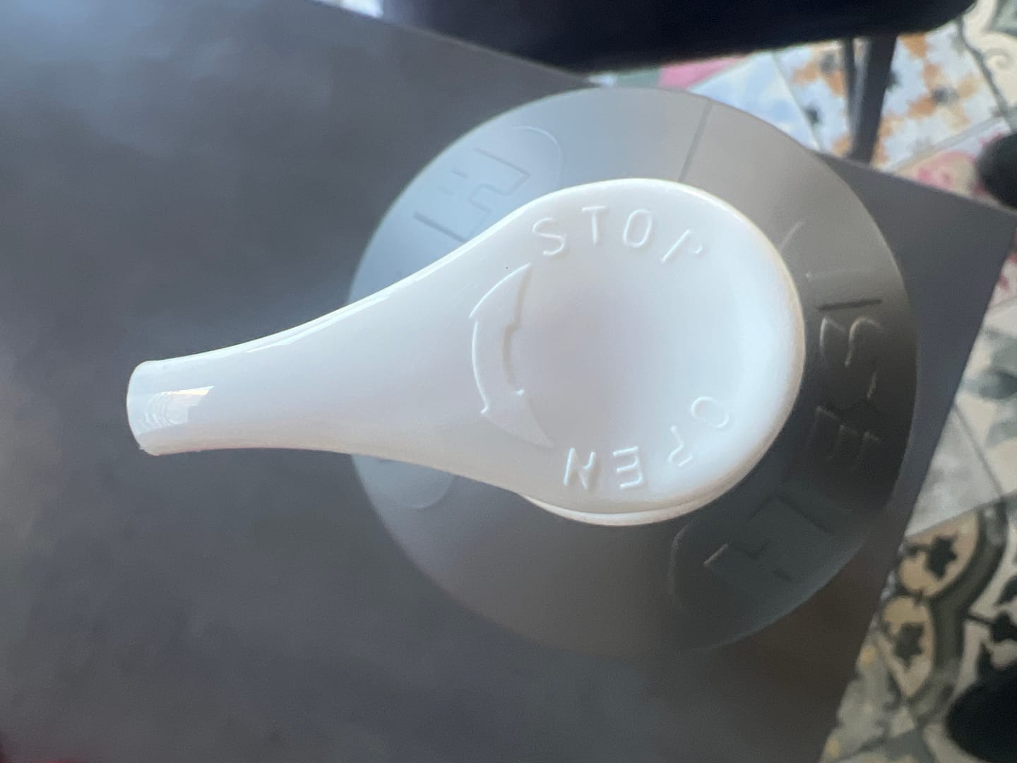 Customer photo review of Dosier Pumpe (Hesi Flaschen)