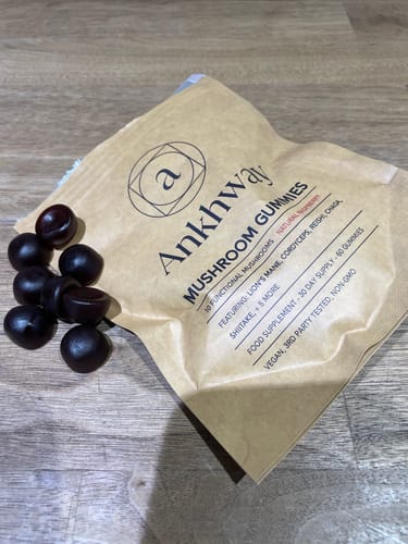 Customer photo review of Mushroom Gummies