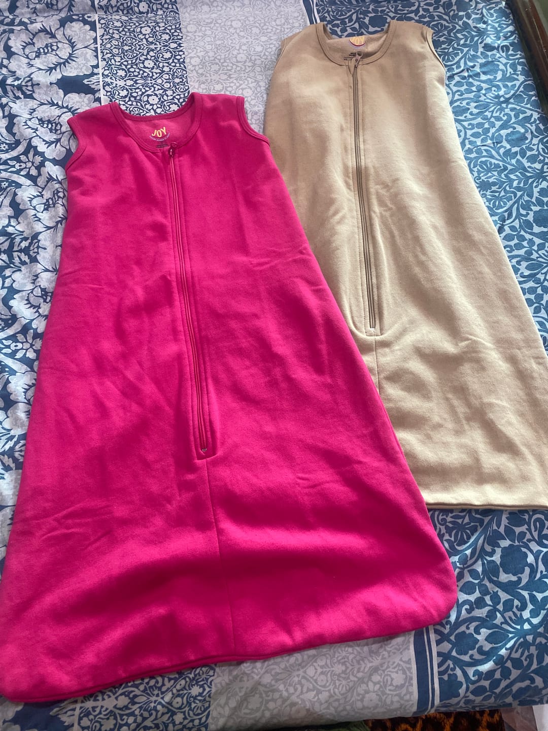 Customer photo review of Sleeping Sack pack of 2 (winter edition)
