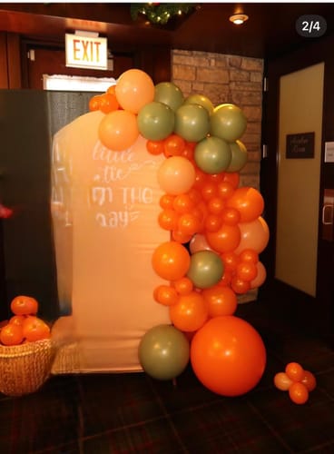 Customer photo review of Custom Balloon Garland Kit