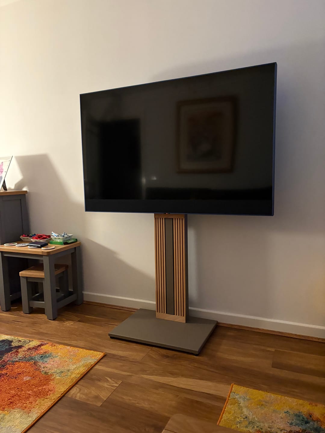Customer photo review of ZEN FT65 Floor TV Stand