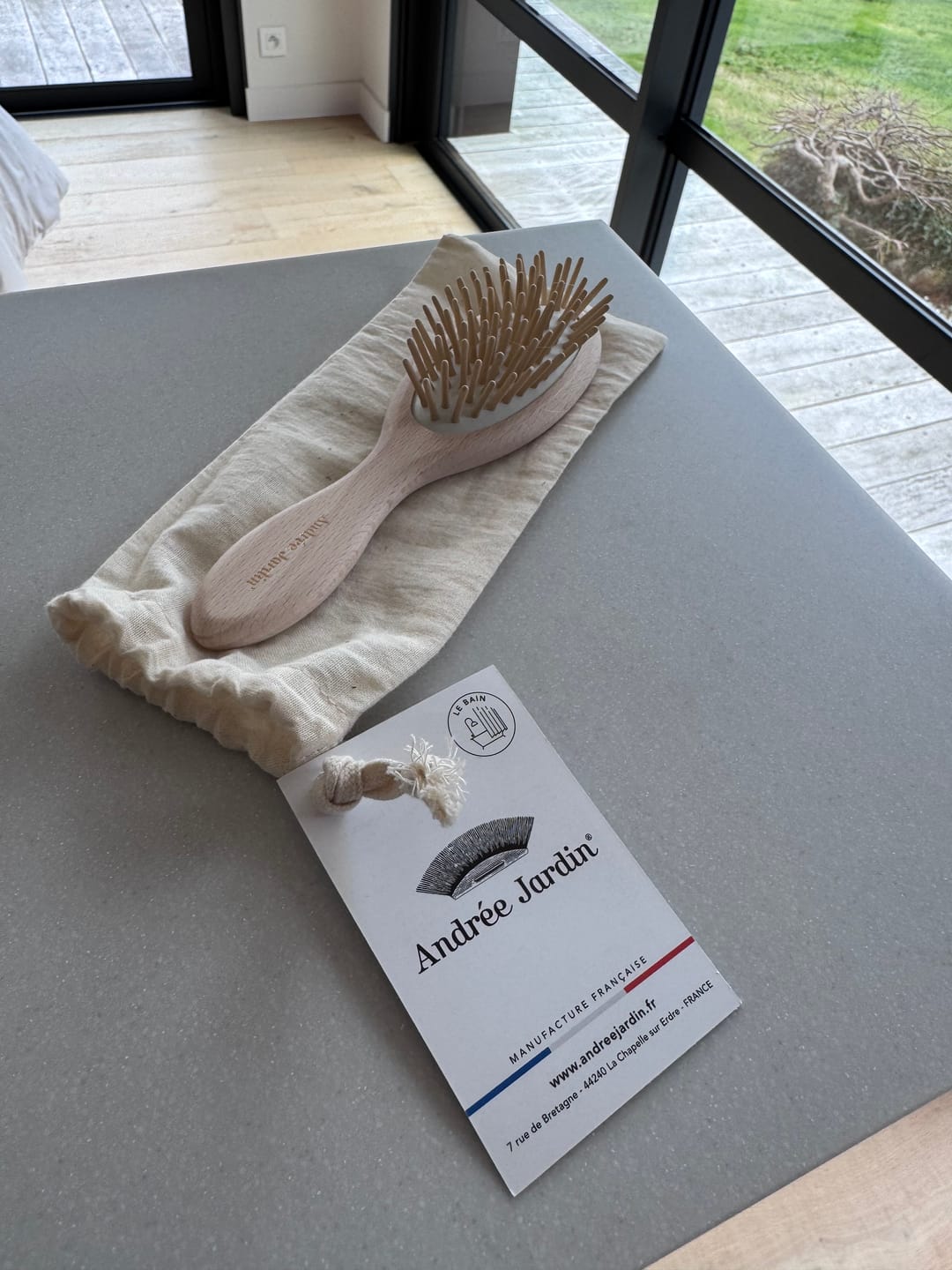 Customer photo review of Brosse démêlante