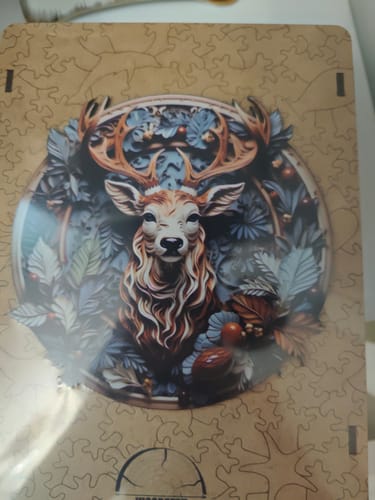 Customer photo review of Geyik V2 - Ahşap Puzzle