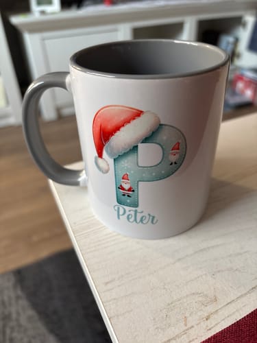 Customer photo review of Tasse Personalisiert - Weihnachtstasse 2