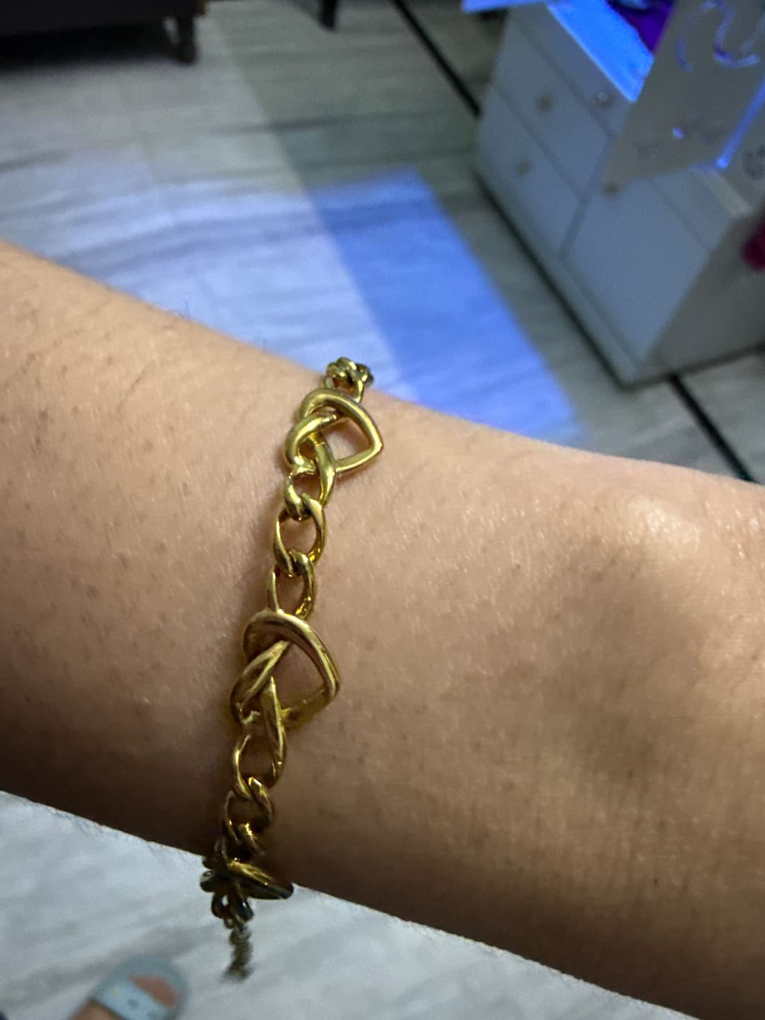 Customer photo review of Tied in Love Bracelet