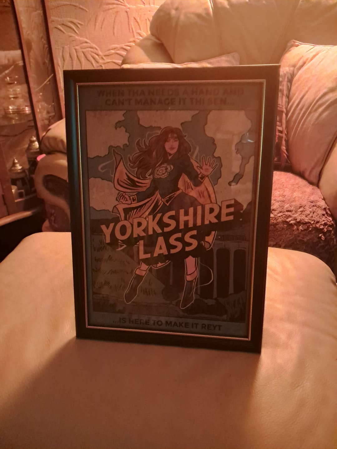 Customer photo review of Yorkshire Lass - Print