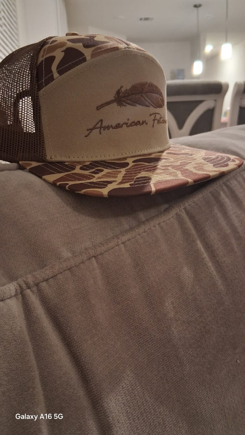 Customer photo review of Classic Feather — Duck Camo