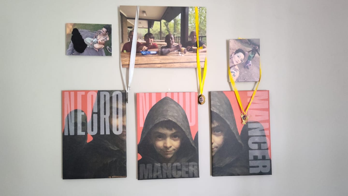 Customer photo review of 3 x A3 Canvas Combo