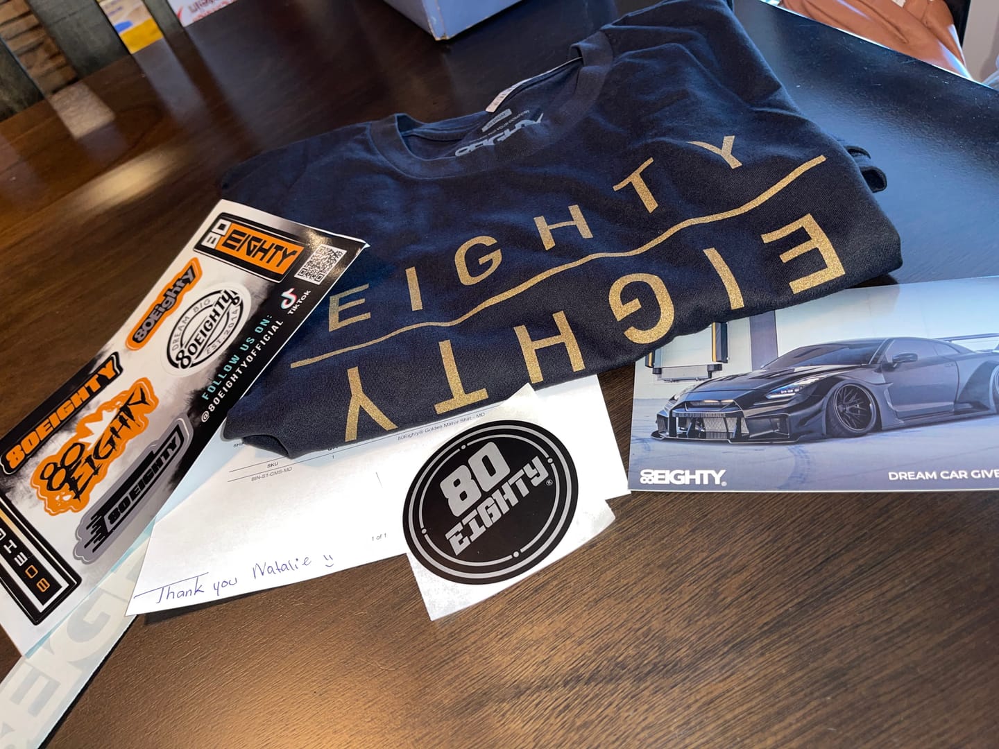 Customer photo review of 80Eighty® Golden MIrror Shirt