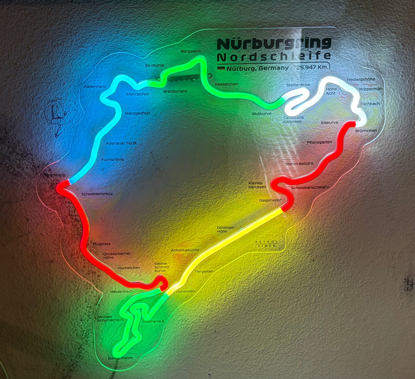 Customer photo review of Nürburgring Nordschleife Neon Race Track