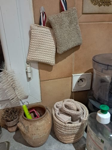 Customer photo review of Lot de 5 essuie-tout Lavables - HEYJUTE®