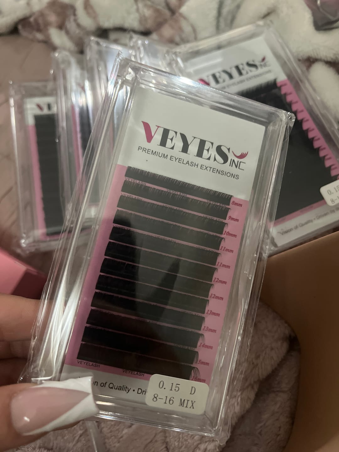 Customer photo review of Classic Lash Extensions 0.15mm