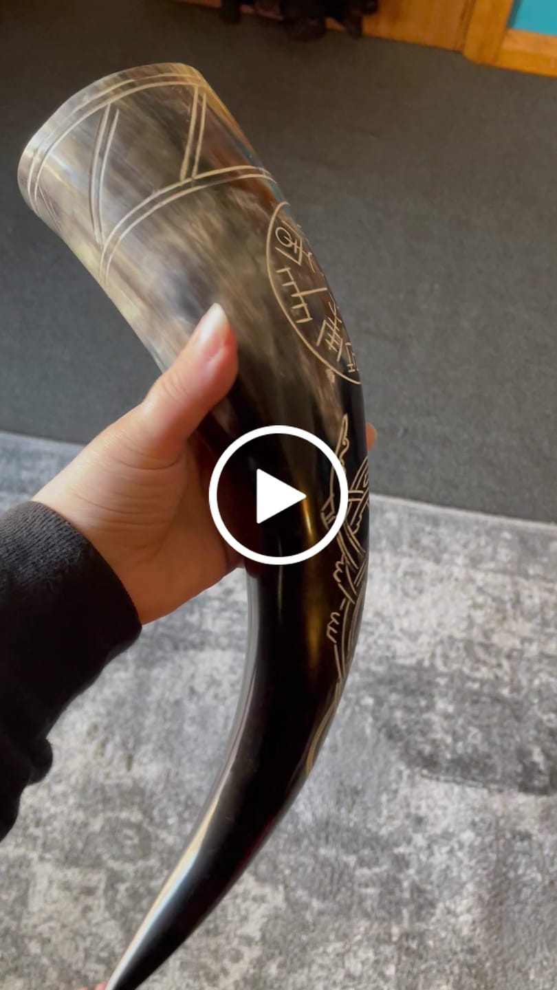 Customer video review of Serpent's Fury Drinking Horn