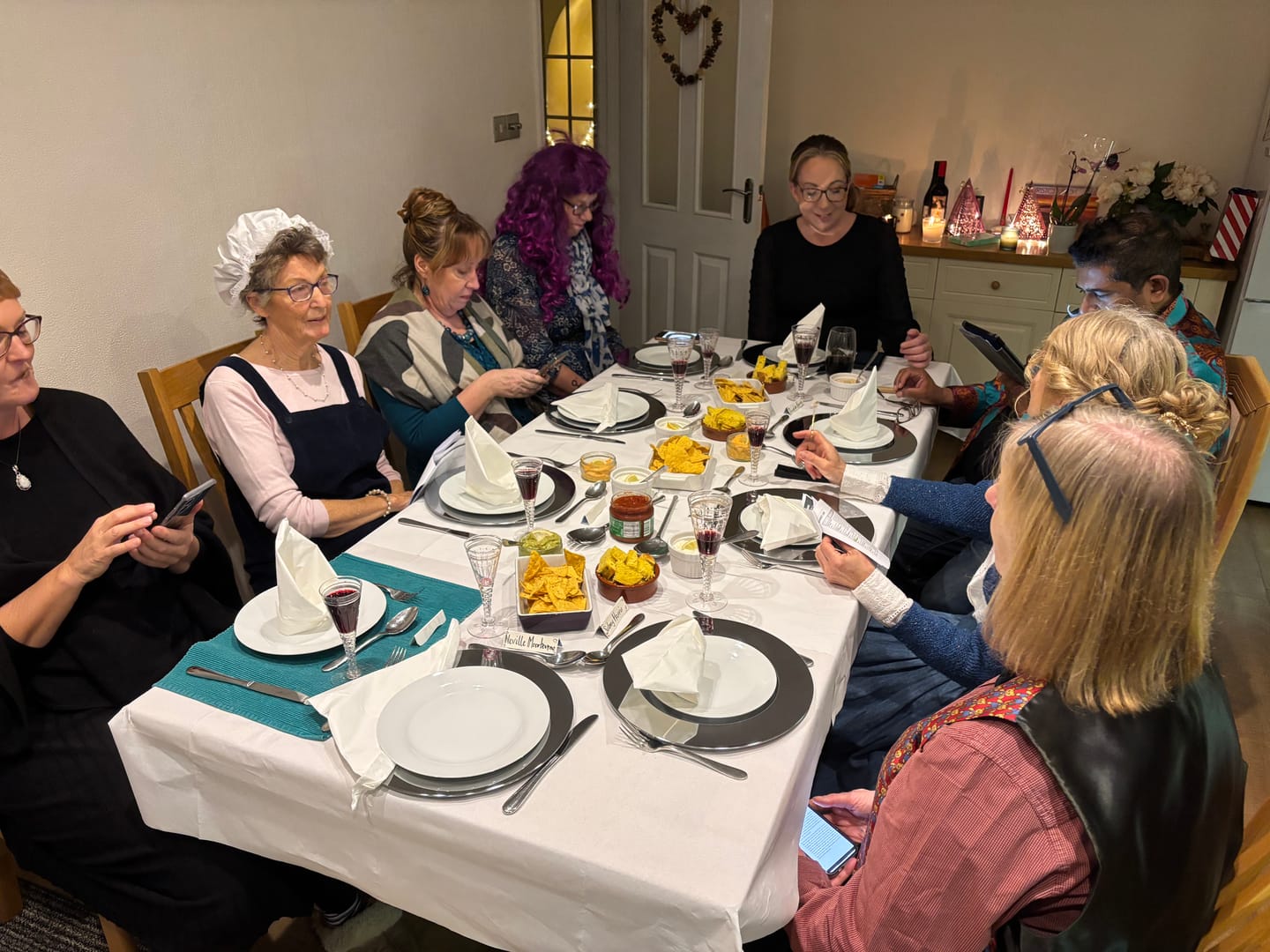 Customer photo review of Sherlock Holmes Murder Mystery Host Your Own Game Kit