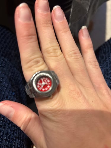 Customer photo review of MILANO RING | SILVER RED