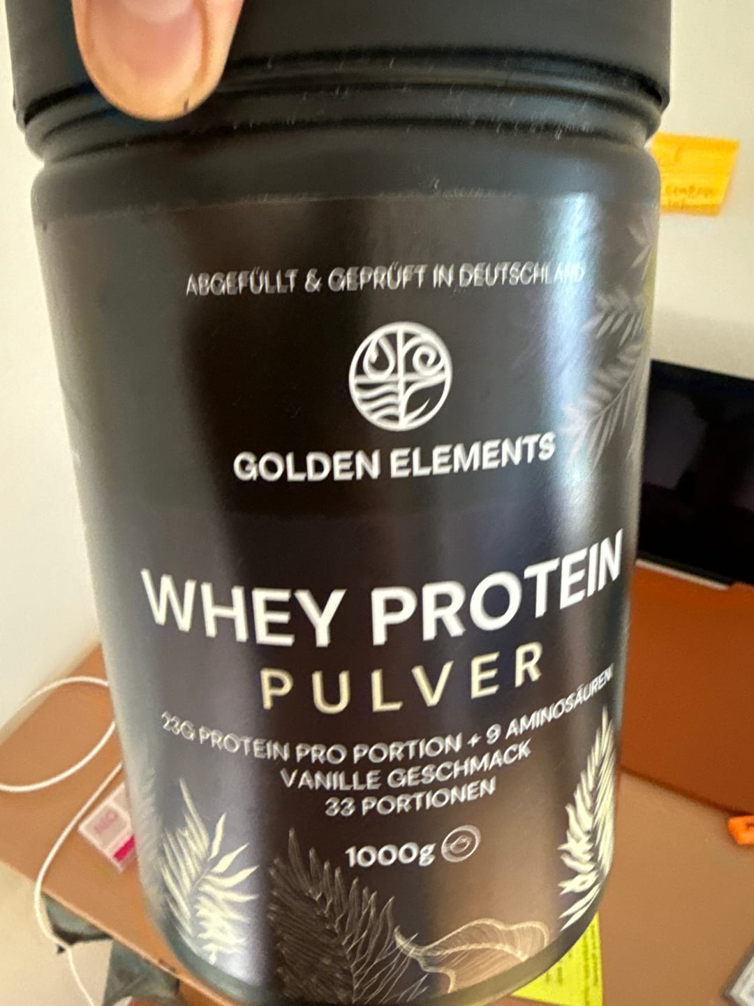 Customer photo review of Whey Protein - 1000g