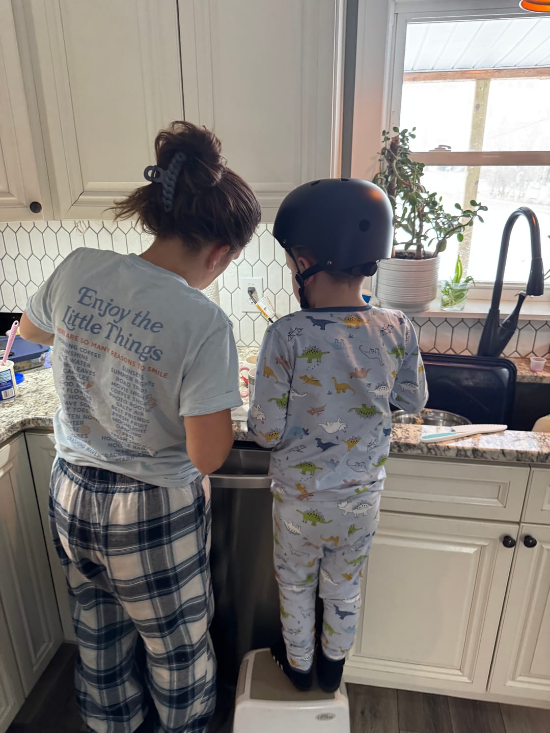 Customer photo review of Enjoy The Little Things List (Back Print)