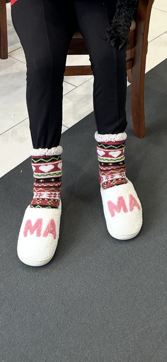 Customer photo review of Mom Essential Slippers