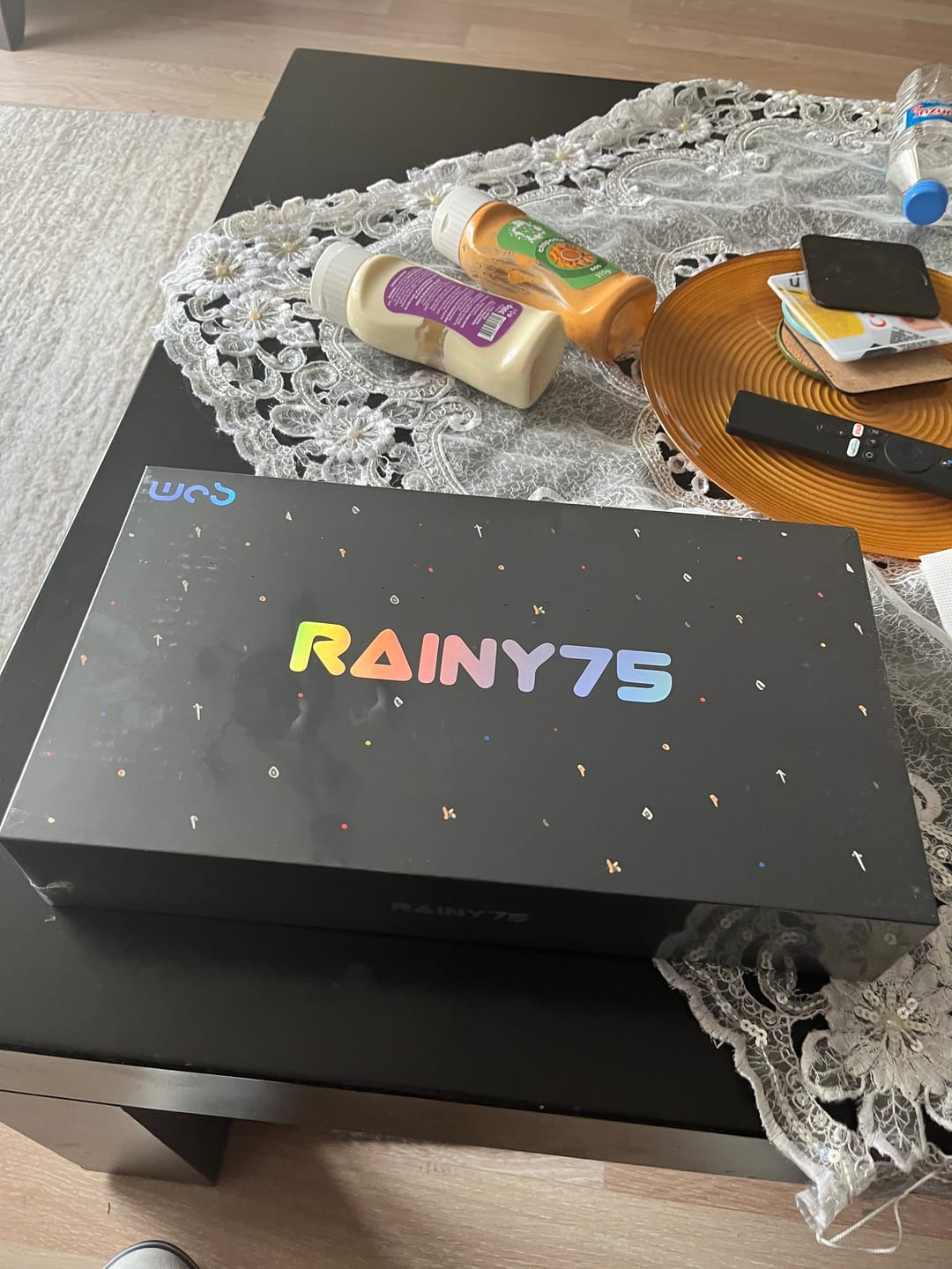 Customer photo review of WOBKEY Rainy 75 Alüminyum Mekanik Klavye
