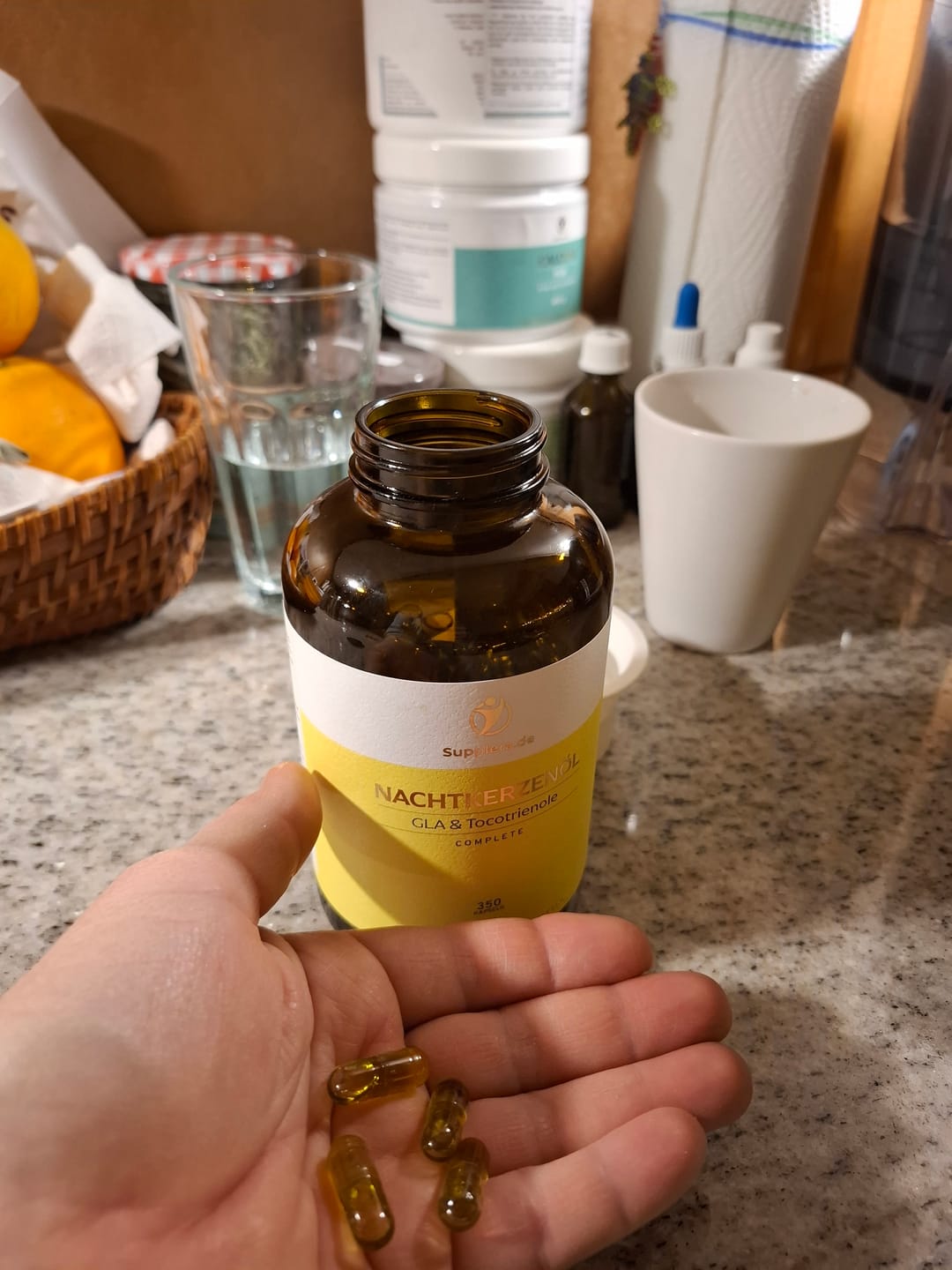 Customer photo review of Bio-Nachtkerzenöl Kapseln