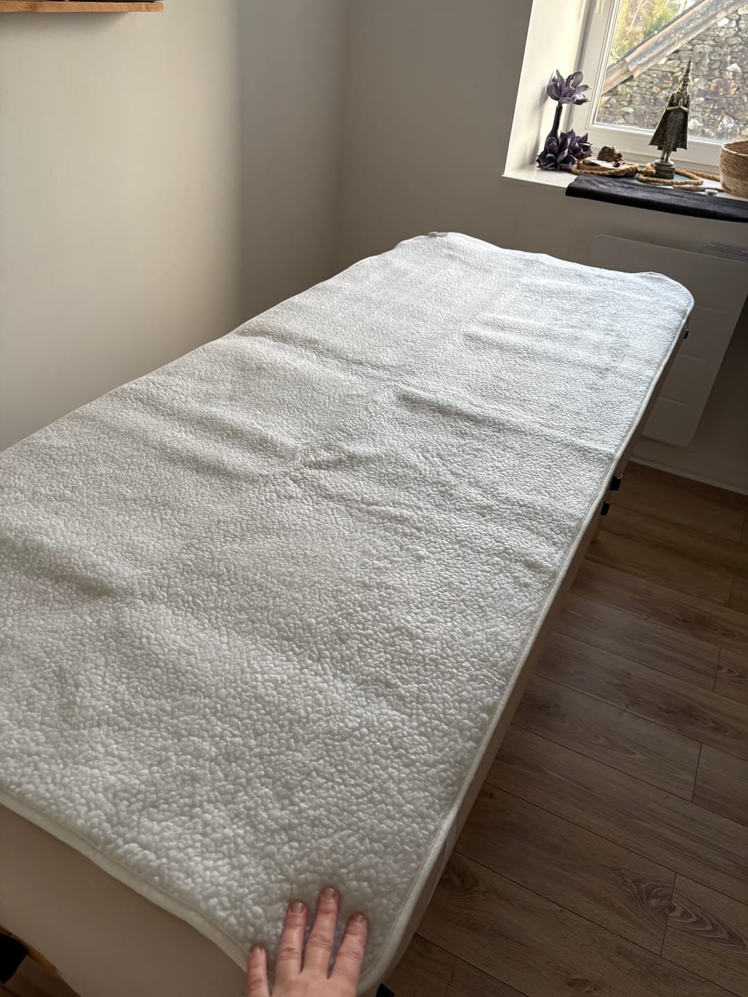 Customer photo review of ZEN Wärmedecke für Behandlungsliegen