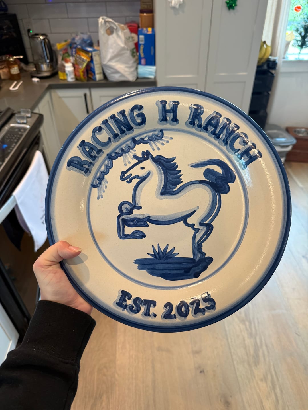 Customer photo review of Personalized Serving Plate