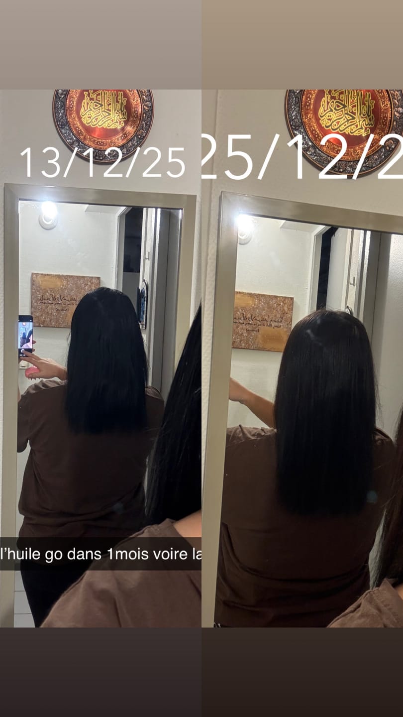 Customer photo review of La potion magique - Hair transformation