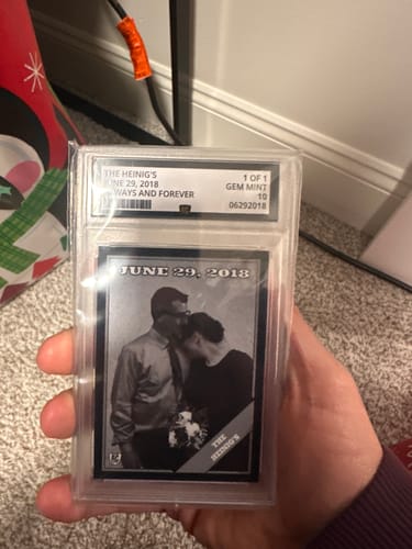 Customer photo review of Custom Graded Card
