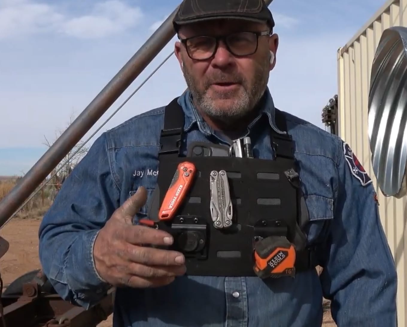 Customer photo review of ModRig | Modular Chest Rig