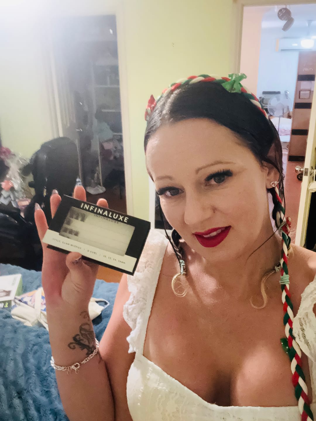 Customer photo review of Pre-mapped Lashes x 2