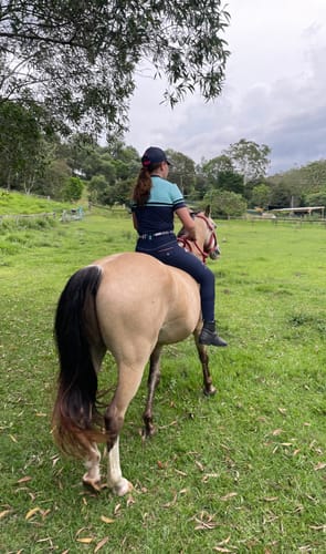 Customer photo review of Delilah Horse Riding Tights