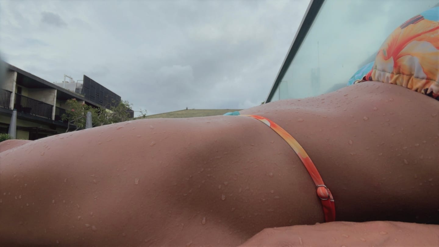 Customer photo review of Tan Boosting Duo - Peptide Sun Tanning Oils