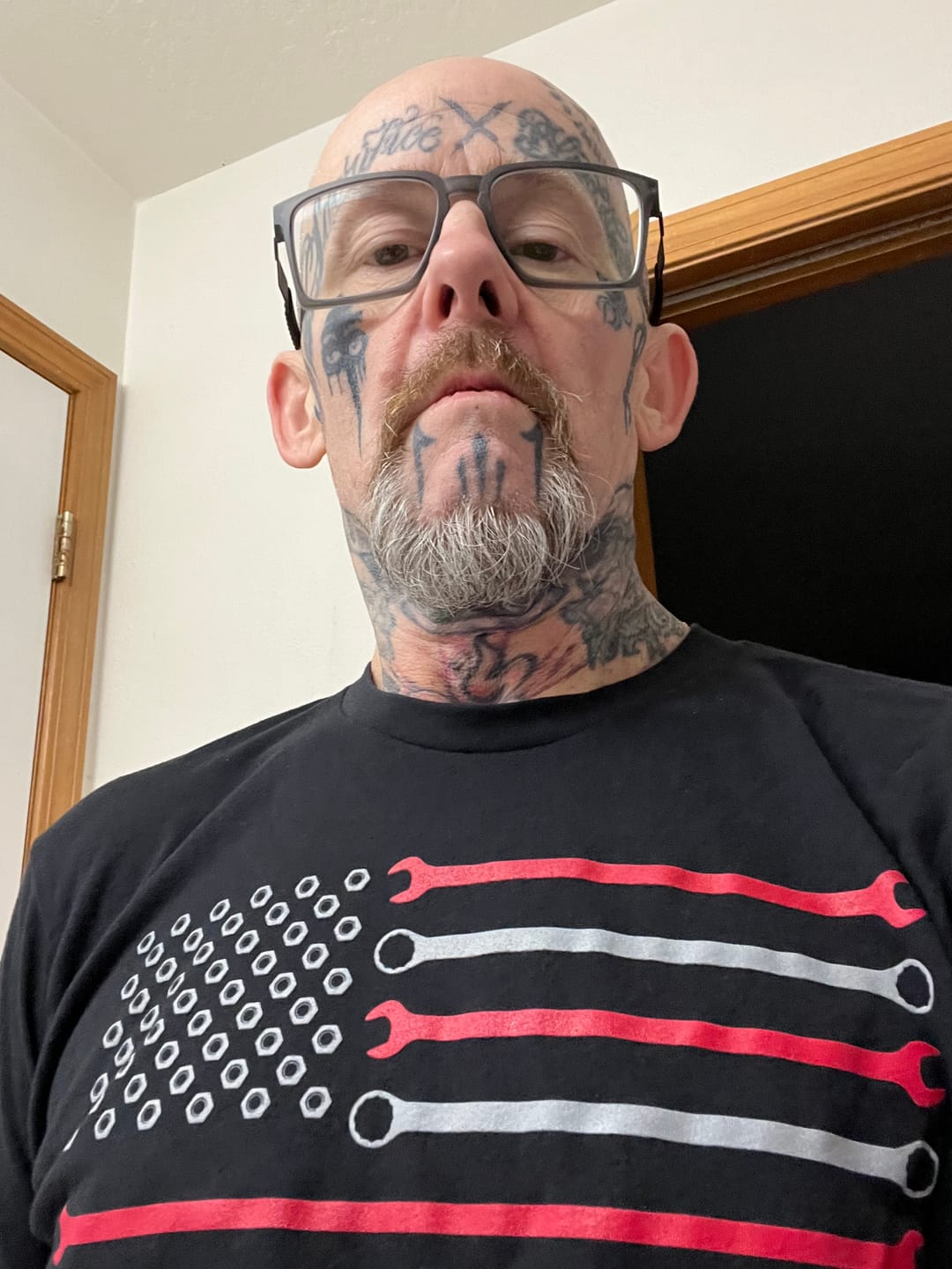 Customer photo review of 80Eighty® Wrench Flag Shirt