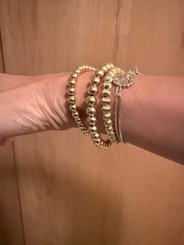 Customer photo review of juno bracelet (6mm)