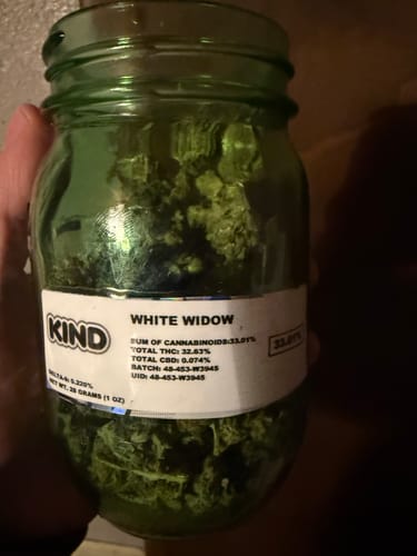 Customer photo review of White Widow - 28 Grams – Hybrid