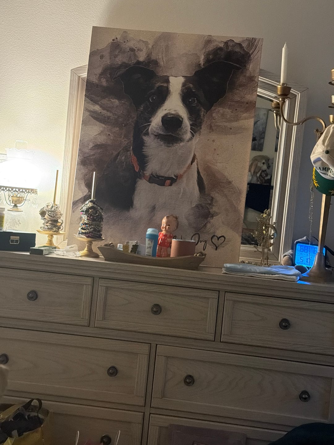 Customer photo review of Personalized Pet portrait