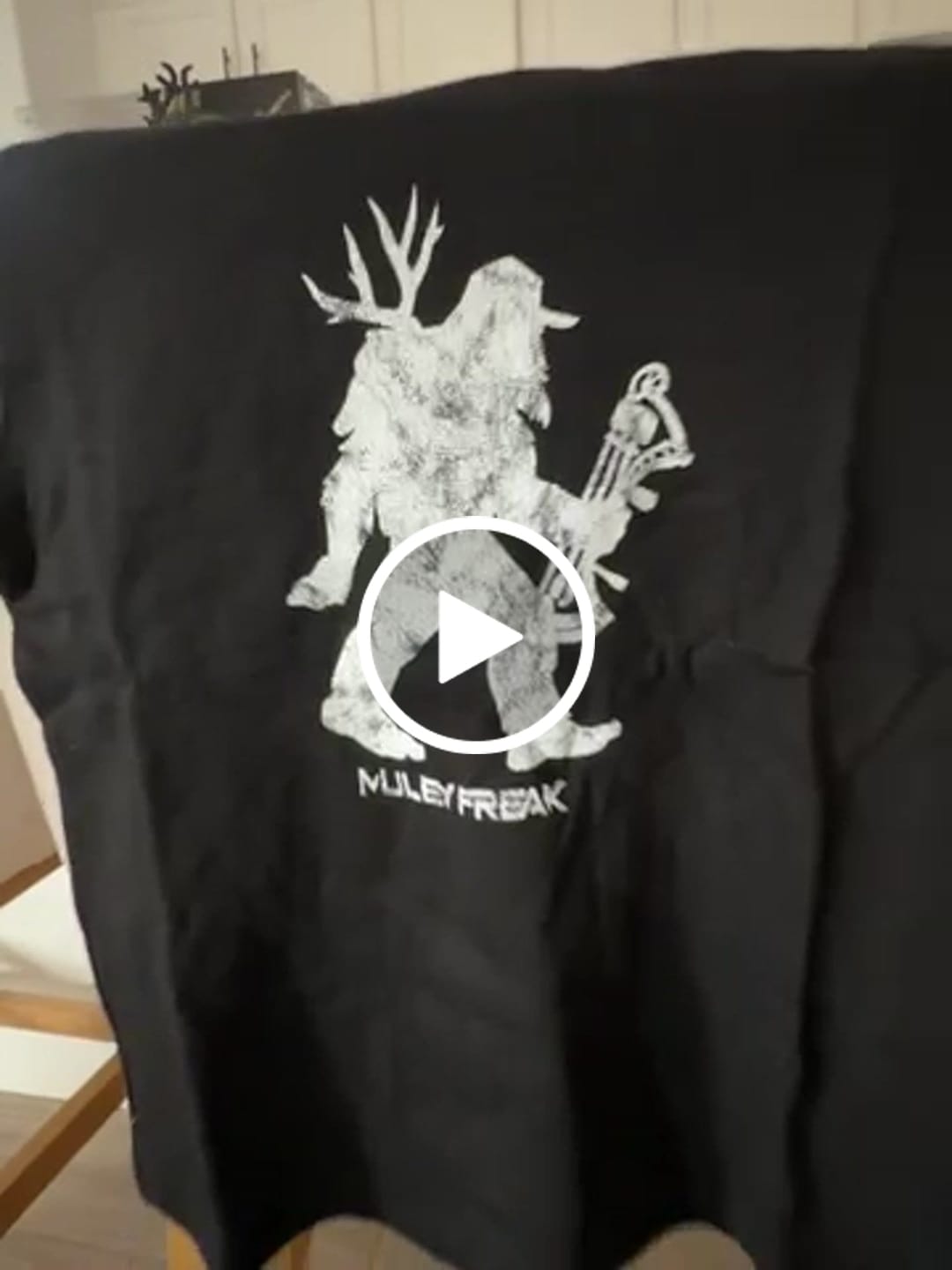 Customer video review of Toddler Sasquatch Silhouette Tee