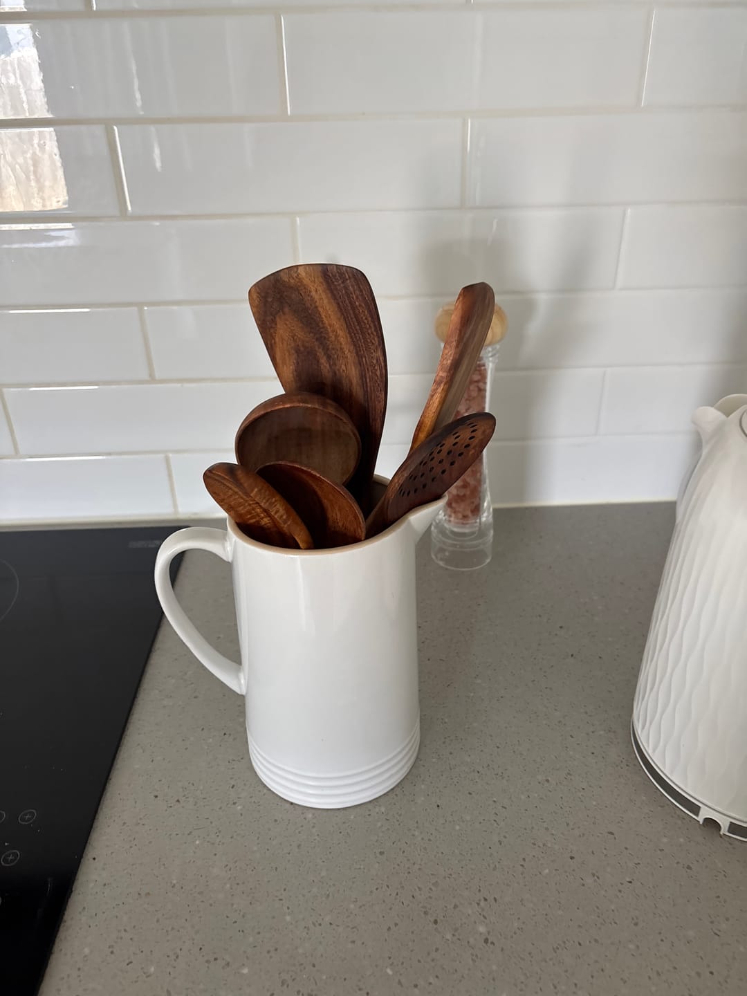 Customer photo review of Pure Pantry™️ - Natural Teak Wooden Utensil Set