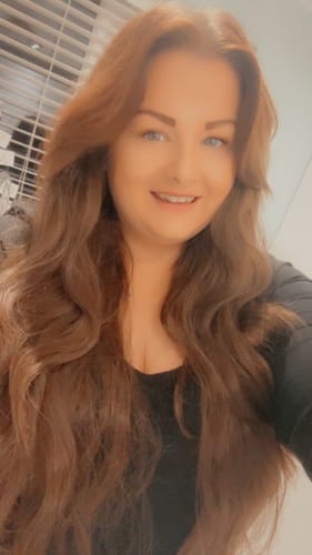 Customer photo review of The Loose Wave HD Fibre 24" Lace U Part Wig