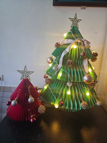 Customer photo review of 雙子聖誕樹『附贈配件』｜十八紙