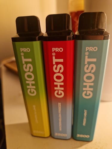 Customer photo review of Ghost® Pro 3500 - Puff Jetable / Vape Disposable 2% Nicotine