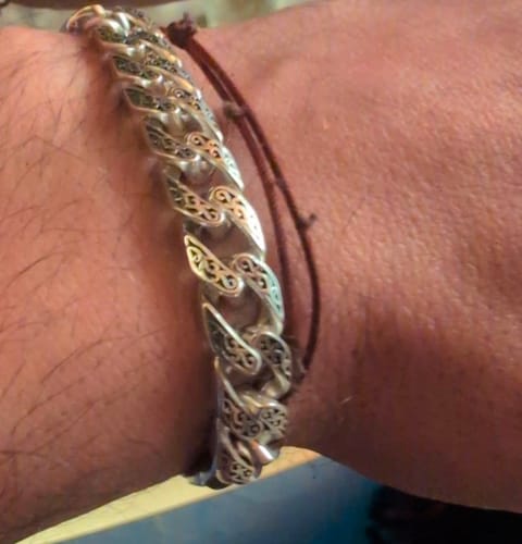 Customer photo review of ANCIENT CUBAN. - 925 STERLING SILVER