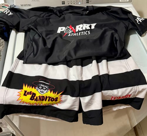 Customer photo review of *Limited Stock* Los Banditos Jailbird Competition Short (5" Inseam)