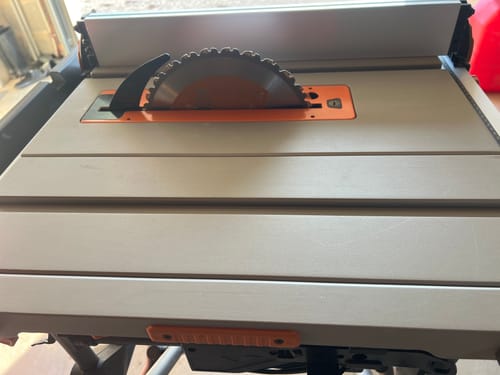 Customer photo review of Couteau diviseur pour coupes aveugles compatible avec Scies sur Table Evolution R255TBL & R255TBL+