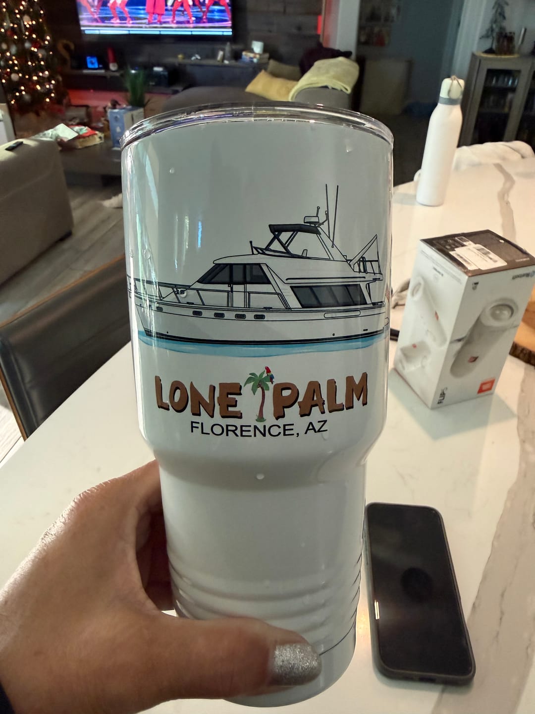 Customer photo review of Custom 30 oz XL Insulated Tumbler