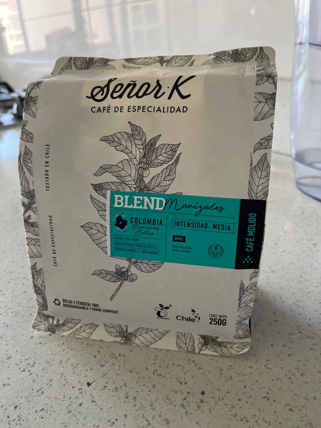 Customer photo review of Colombia | Blend Manizales Bolsa 250 gramos | MOLIDO