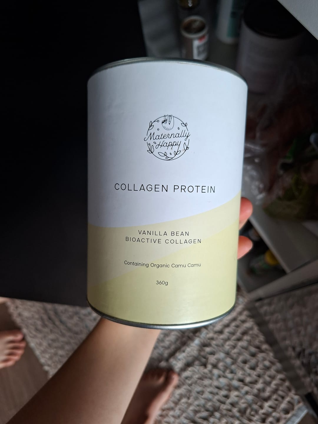 Customer photo review of Collagen Protein | Vanilla Bean