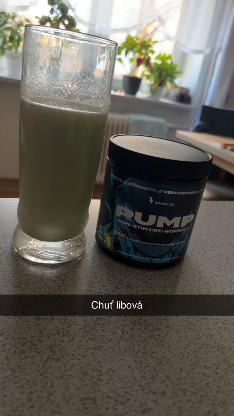 Customer photo review of Pump Non-Stim Pre-workout